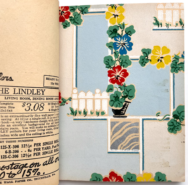 Robinson's Golden Rule Wallpaper, 1951-1952