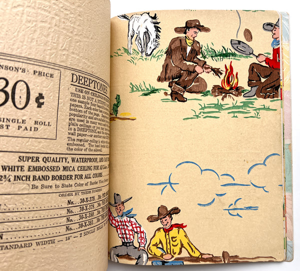 Robinson's Golden Rule Wallpaper, 1951-1952