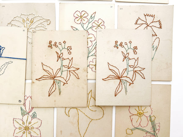 Flower Sewing Cards (#4227)