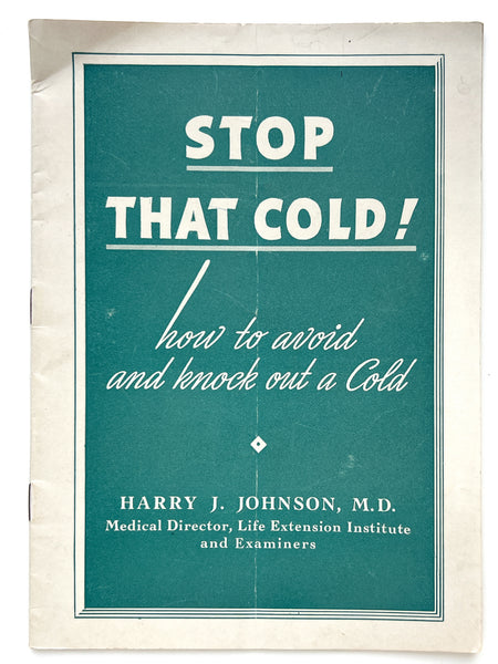 Stop that cold! How to avoid and knock out a cold.
