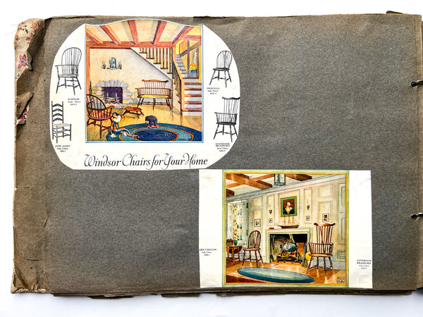 Ruth Sutherland's architecture & interior design class project book