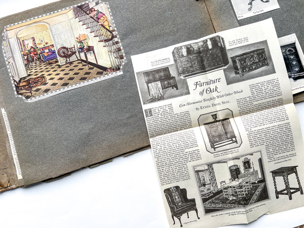 Ruth Sutherland's architecture & interior design class project book