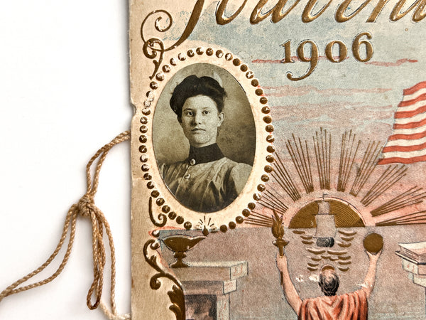 Souvenir 1906. Low Gap Public School, District No. 9. Green Sulphur Twp., Summers Co., W. Va.