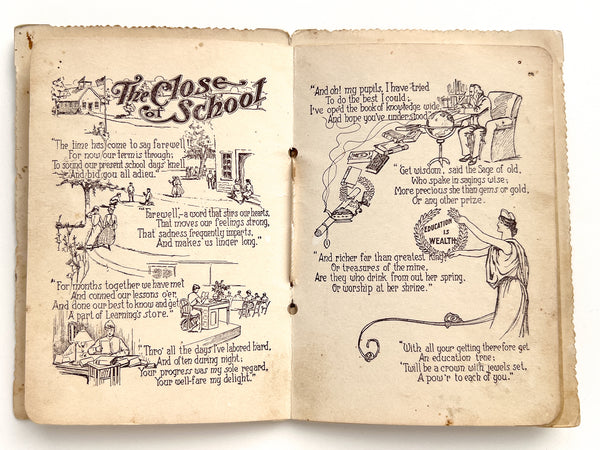 Souvenir 1906. Low Gap Public School, District No. 9. Green Sulphur Twp., Summers Co., W. Va.