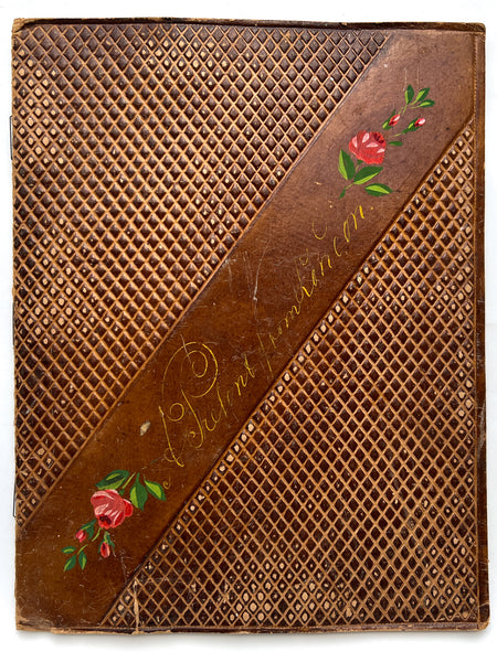 Southern scrapbook with Roanoke College satire and Confederate sympathies