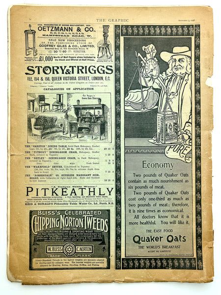 The Graphic: An Illustrated Weekly Newspaper. No. 1510, Vol. LVIII, Nov 6, 1898