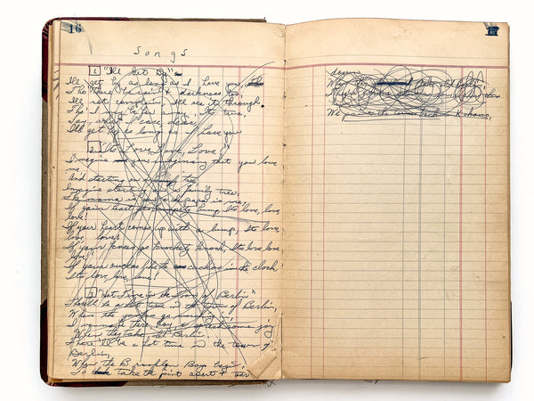 1925 ledger book, revisited in 1946