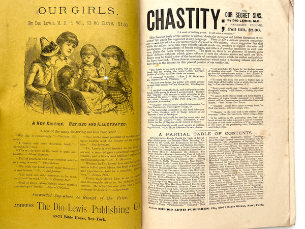 Dio Lewis' Nuggets. Volume I, Nos. 1 & 5. August & December, 1885.