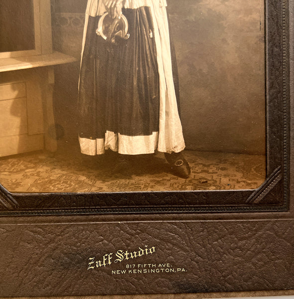 Studio photograph of an actress