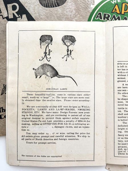 The Armadillo / The Basket Beautiful [trade catalog]
