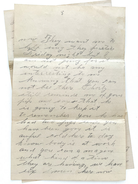 1898 Cautiously romantic letter to an almost-sweetheart