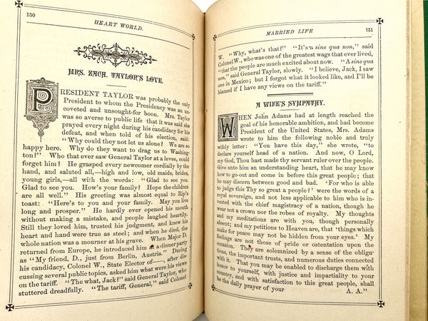 Heart World; or, Interesting Incidents of Courtship, Love and Marriage