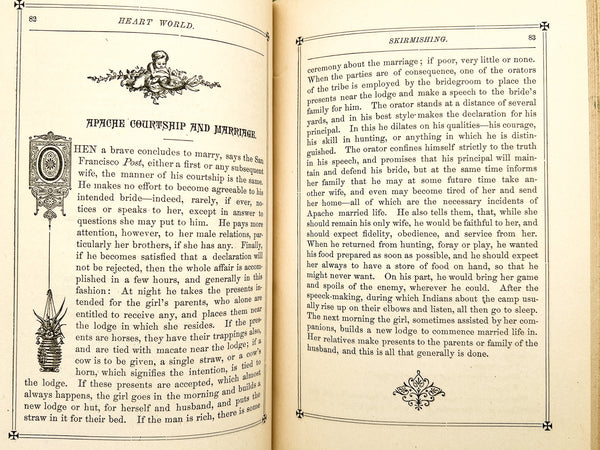 Heart World; or, Interesting Incidents of Courtship, Love and Marriage