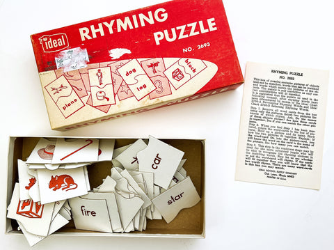 Rhyming Puzzle Cards