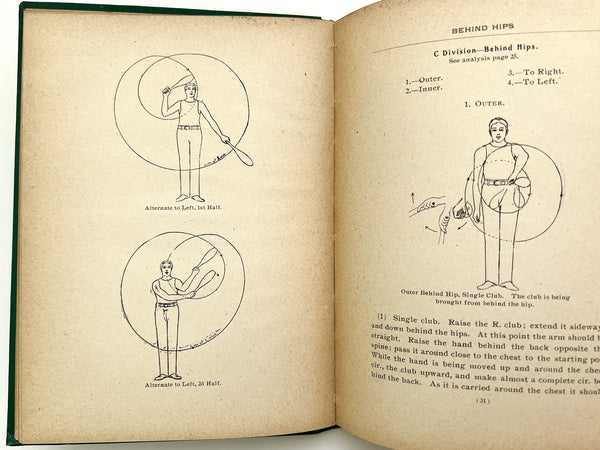 (Anatomically) Classified Indian Club Exercises and Drills: for the gymnasium, school room and individual