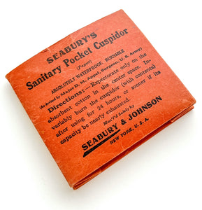 Seabury's Sanitary Pocket Cuspidor