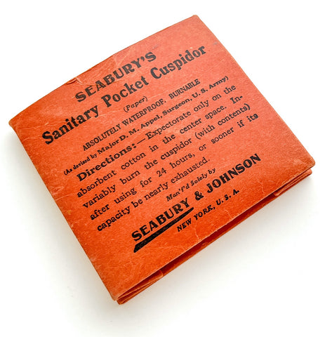 Seabury's Sanitary Pocket Cuspidor