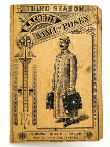 Third Season. M. B. Curtis as Sam'l of Posen, The Commercial Drummer