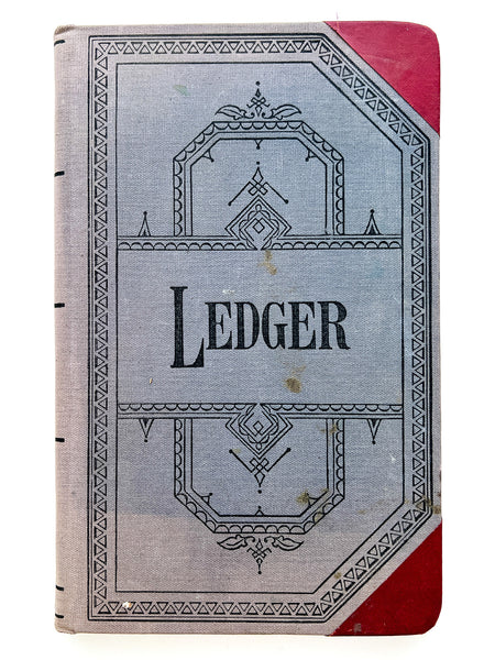 Unused ledger book, traditional style