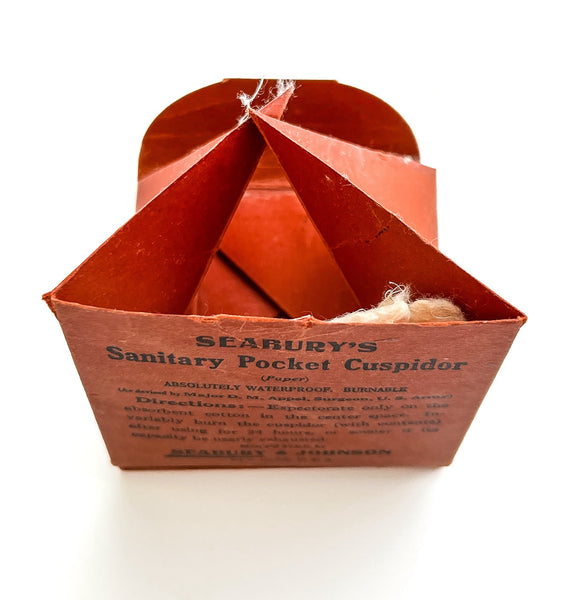 Seabury's Sanitary Pocket Cuspidor