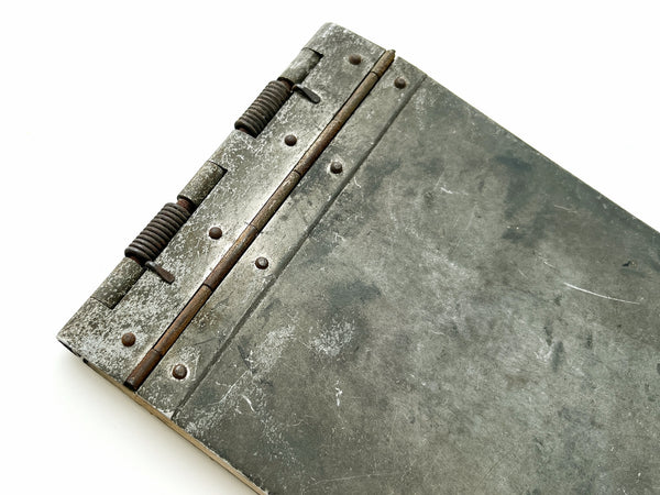 Wilson Jones Loose Leaf Co. steel clamp binder, ca. 1920