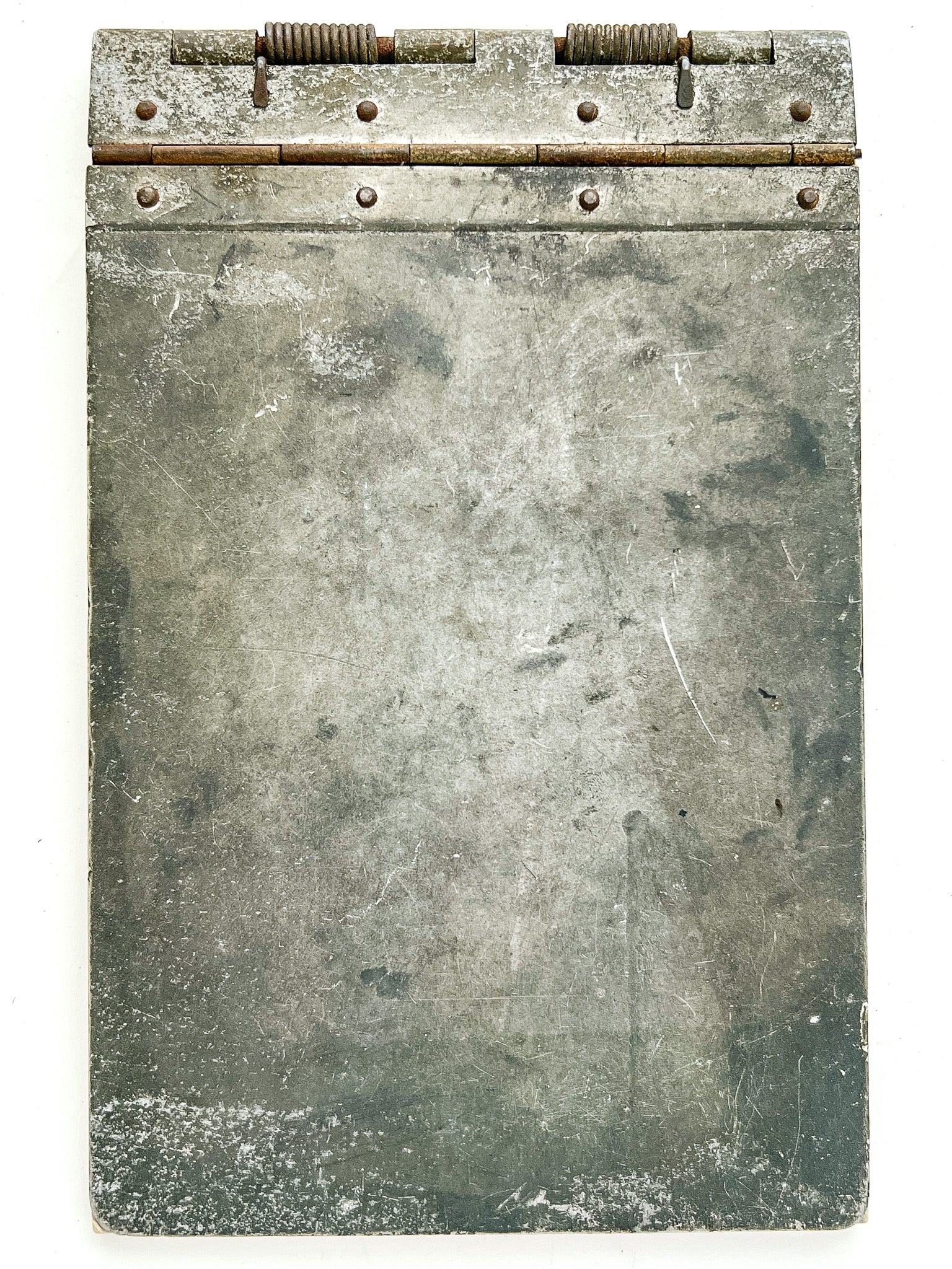 Wilson Jones Loose Leaf Co. steel clamp binder, ca. 1920
