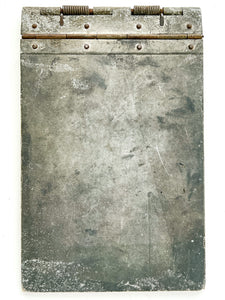 Wilson Jones Loose Leaf Co. steel clamp binder, ca. 1920