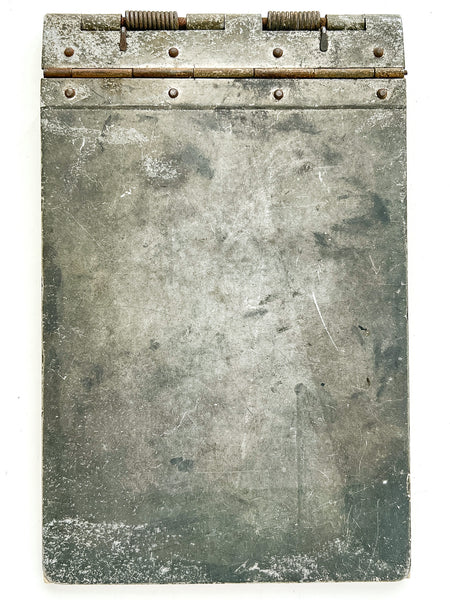 Wilson Jones Loose Leaf Co. steel clamp binder, ca. 1920
