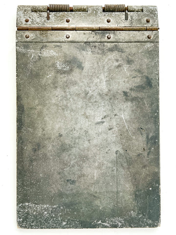 Wilson Jones Loose Leaf Co. steel clamp binder, ca. 1920