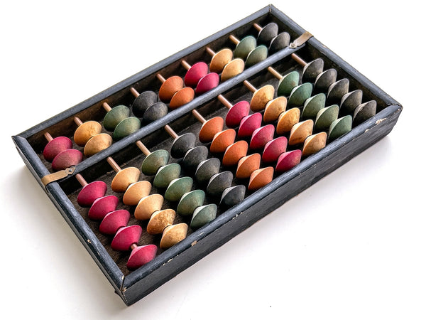 Japanese-made soroban (abacus)