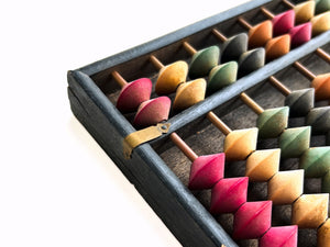 Japanese-made soroban (abacus)