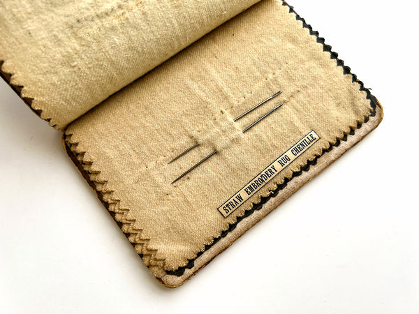 Needle book with real photo cover and printed spine repair