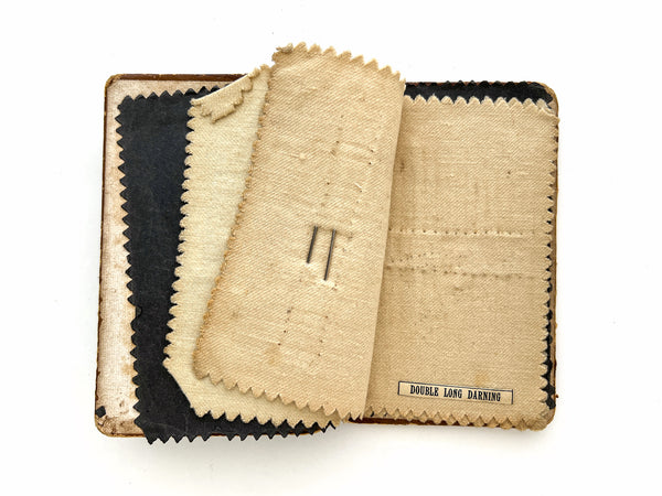 Needle book with real photo cover and printed spine repair