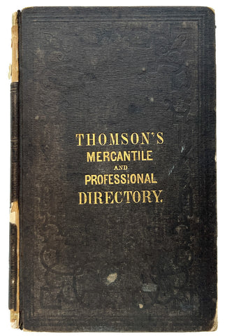 Thomson's Mercantile and Professional Directory, for the States of Delaware, Maryland, Virginia, North Carolina, and the District of Columbia
