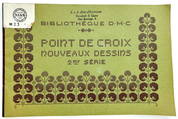 Point de croix: nouveaux dessins, 2me serie (Bibliothèque DMC)