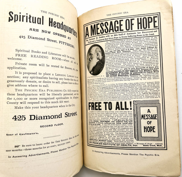 The Psychic Era, Vol. I, No. 5. May, 1902.