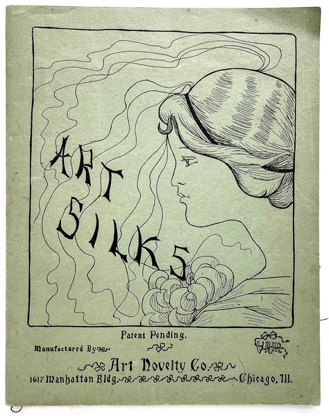 Art Silks (Moody Embroidery Silk Book, with flosses)