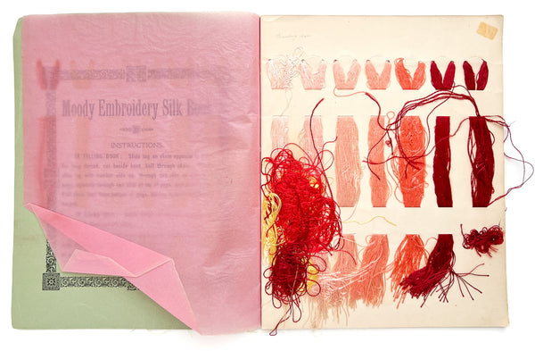 Art Silks (Moody Embroidery Silk Book, with flosses)