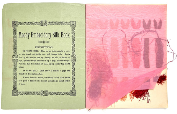 Art Silks (Moody Embroidery Silk Book, with flosses)