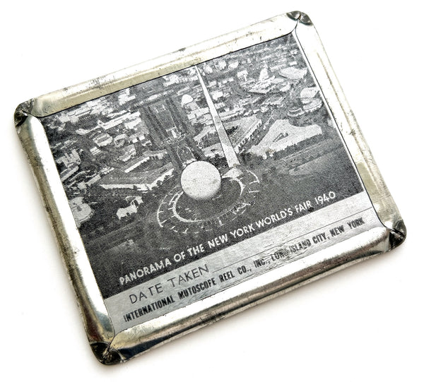 1940 World's Fair Photomatic portrait souvenir