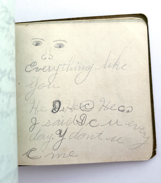 Pair of salty autograph books belonging to Sophie, a junior high student from Greensburg, PA.