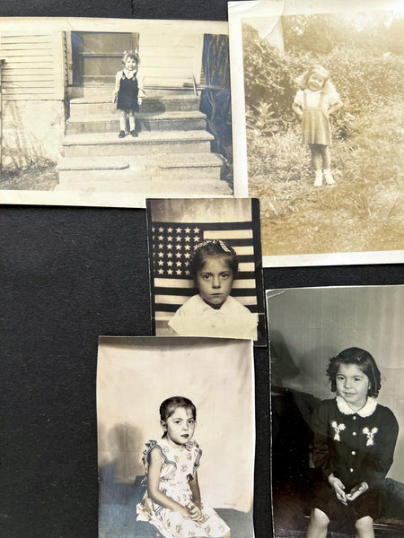 Teenage girl's vernacular photo album of multigenerational women in California ca. 1955