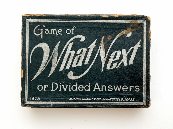 Game of What Next, or Divided Answers (#4673)