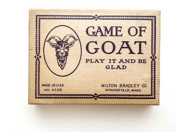 Game of Goat: Play It and Be Glad (#4728)