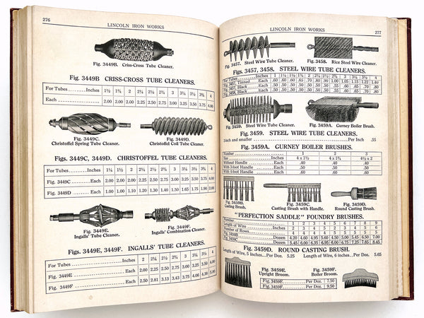 Lincoln Iron Works (trade catalog) Jobbers of Wrought Iron and Steel Pipe, Plumbing and Heating Specialties, Rutland, VT