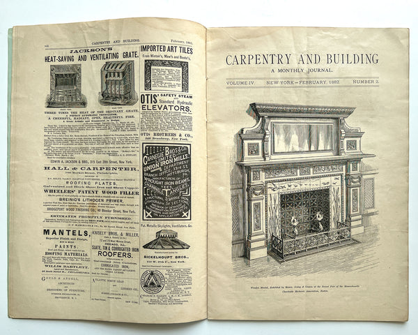 Carpentry and Building Vol. IV, No. 2. February, 1882