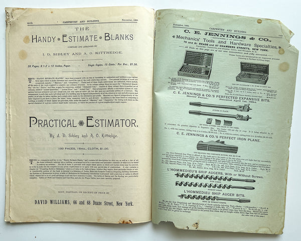 Carpentry and Building, No. 131 (Vol. XI, No. 411. November, 1889)