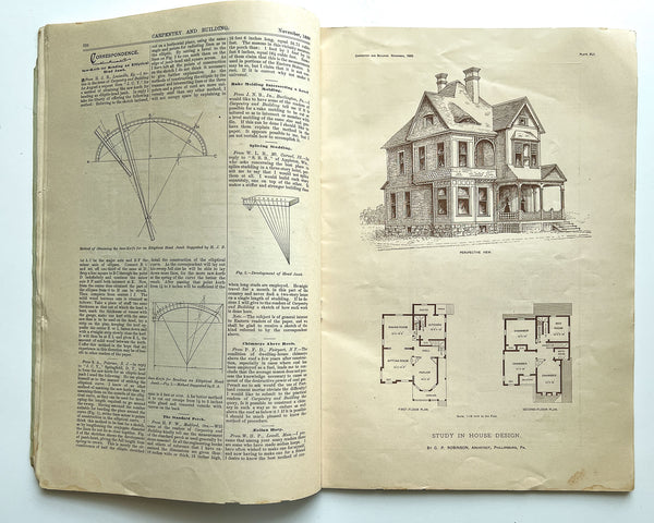 Carpentry and Building, No. 131 (Vol. XI, No. 411. November, 1889)