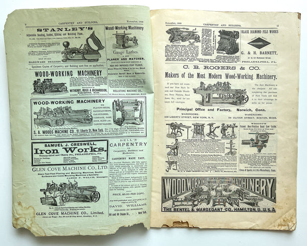 Carpentry and Building, No. 131 (Vol. XI, No. 411. November, 1889)