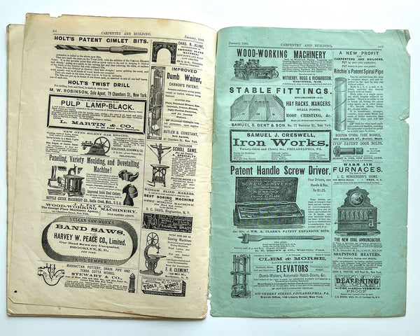 Carpentry and Building, No. 49 (Vol. V, No. 1. January, 1883)